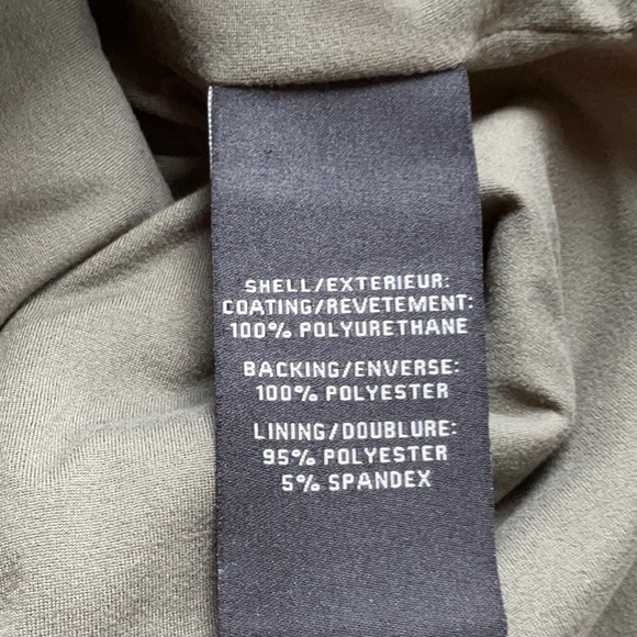 7 for All Man Kind Olive Green Corset Faux Leather Top in Size M, NWT - Picture 12 of 15